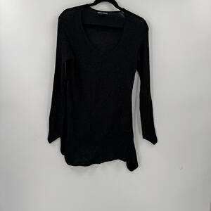 Sonia Rykiel Silver black knit long sleeve Shirt